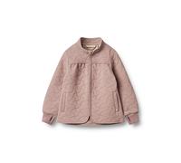 Allwetterjacke WHEAT "WHEAT Thermo Jacket Thilde", Mädchen, Gr. 104, warm rose, 100% Polyester, unifarben, normal, amerikanischer Ausschnitt, Jacken, reflektierend (68016134-104) warm rose