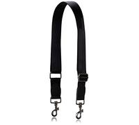 Allzedream Taschengurt Crossbody Bag Damen Breiter Gurt Zum Wechseln Einstellbar Umhängetasche (Schwarz Leder)