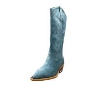 Alma en Pena Cowboystiefel für Damen, blau, Größe 37 EU