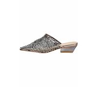 ALMA EN PENA Pantoletten Lederimitat/Textil Pewter - 40