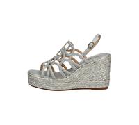ALMA EN PENA Sandalen Textil Silber - 37