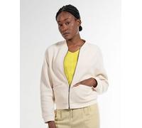 Alma & Lovis Blouson-Jacke aus flauschigem Bio-Baumwoll-Fleece | Teddy Jacket auster (beige) L