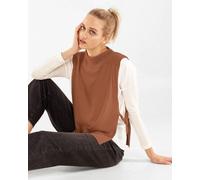 Alma & Lovis Cape aus Bio-Baumwoll-/Woll-Mix | Cotwool Cape nuss (braun) M