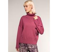 Alma & Lovis Feiner Rollkragen-Strickpullover aus Cotton-Wool-Mix | Cot-Wool Rollneck hortensie (rose) XL