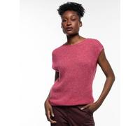 Alma & Lovis Leichter Strick-Pullunder aus feinem Alpakagarn | Light Pullunder cherry (pink) XL