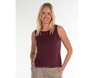 Alma & Lovis Leichtes Feinstrick-Top aus reiner Bio-Baumwolle | Knit Top feige (lila) M