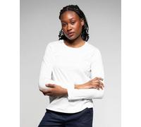 Alma & Lovis Royal Jersey Langarmshirt aus Organic Cotton | Royal Longsleeve white (weiss) M