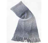 Alma & Lovis Strickschal im Colorchange aus Alpaka-Woll-Mix | Degrade Scarf dolphin (grau) OS