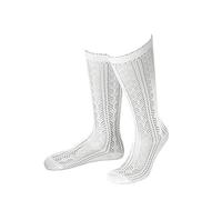 Almbock Trachtensocken Damen lang - Kniestrumpf aus 100% Baumwolle - Trachten Stutzen zum Dirndl