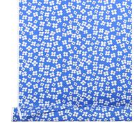 Almedahls Belle Amie Stoff blau Blau/weiß