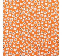 Almedahls Belle Amie Stoff orange Orange/weiß