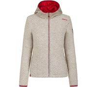 Almgwand 1928 Damen Strickfleece Jacke Mahdspitze beige-sepia 42