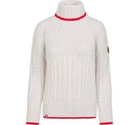 Almgwand 1928 Damen Pullover Barreneckalm grau-rot