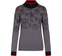 ALMGWAND 1928 Damen Pullover BERNKOGELALM (224308AD) 38 Anthrazit-Schwarz-Rot