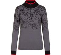 Almgwand 1928 Damen Pullover Bernkogelalm anthrazit-schwarz-rot 40