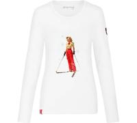 ALMGWAND 1928 Damen Shirt DACHSKOFELALM (324324AD) M Weiss