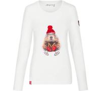 ALMGWAND 1928 Damen Shirt DEMUTALM (324306AD) L Offwhite-Rot