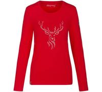 ALMGWAND 1928 Damen Shirt DREILÄNDERALM (324310AD) S Rot