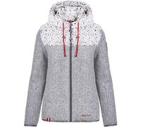 Almgwand 1928 Heiggerkogel Kapuzenjacke Damen grau-beige - 38