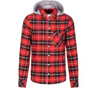 ALMGWAND 1928 Herren Hemd HAUENSTEIN (42424AH) S Rot-Schwarz-Anthrazit