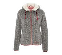 Almgwand 1928 W Münsterhöhe Grau, Damen Isolationsjacke, Größe 44 - Farbe Anthracite - Beige