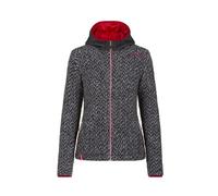 Almgwand - Damen Strickfleece Jacke Madhspitze grauWindstopper shadow - Gr. - M