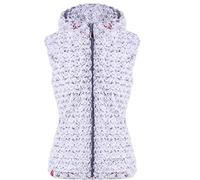 Almgwand W Lichtspitze Weiß - Super weiche Bequeme Damen Kapuzenweste, Größe 36 - Farbe Beige