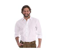 Almsach Herren Langarmhemd 125CO weiß M