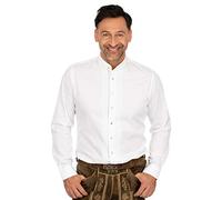 Almsach Herren Stehkragenhemd LF181 weiß XL