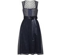 Almsach Jacquard-Dirndl Dunkelblau (Größe: 36) 36 blau