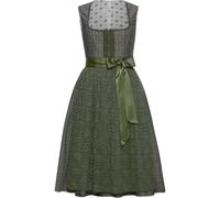 Almsach Jacquard-Dirndl Oliv (Größe: 40) 40 grün