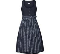 Almsach Midi-Dirndl Dunkelblau (Größe: 34) 34 blau