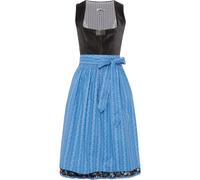 Almsach Midi-Dirndl Grau/Blau (Größe: 34) 34 grau