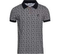 Almsach Poloshirt mit Hirsch Grau (Größe: L) 52 grau