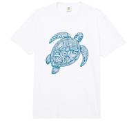 Aloha Meeresschildkröte Hawaiianisches Honu Hawaii Ocean Tribal Tattoo Comfort Colors Adult Heavyweight T-Shirt