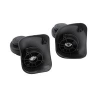 Alomejor 2 St¨¹ck Koffer Gep?ck Ersatzschwenkrollen f¨¹r Reisekoffer - PVC-Material, Doppelrollenlager, Einfache Installation, Breite Anwendbarkeit, Koffer- und Taschenpassend