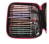 Alomejor Crochet Hook Set, Durable Plastic Needles, 13 Sizes