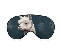 Alpaka Lama Augenmaske Schlafmaske Augenmasken für Schlaf Schlafmasken für Frauen Männer Schlafmaske Reise Augenmaske Schlafmaske Verdunkelung Lustige Schlafmaske Niedliche Schlafmaske
