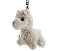 Alpaka Schlüsselanhänger Plüsch Lama Kuscheltier Anhänger DOLKAR - Kuscheltiere*biz