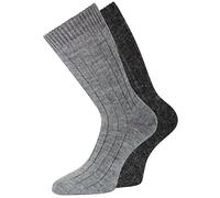 Alpaka Socken Damen Herren - Warme Thermosocken aus Alpakawolle - Dicke Winter Wollsocken - Kuschelsocken für kalte Füße - Weich & Atmungsaktiv - Größe 35-50