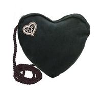 Alpenflüstern Herztasche Strassherz-Hirsch - Damen Trachtentasche in Herzform, Schultertasche fürs Dirndl, Herz Handtasche zur Tracht, Dirndltasche (in traditionellen Farben) DTA067