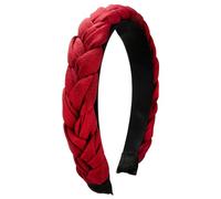 Flecht-Haarreif - Leinen Optik - verschiedene Farben - Alpenflüstern Rot