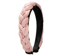 Flecht-Haarreif - Leinen Optik - Alpenflüstern - Farbe - Rosa-Rosé