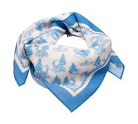 Alpenflüstern Trachten-Nickituch Hirsch im Wald Toile de Jouy (hell-blau) ATX044