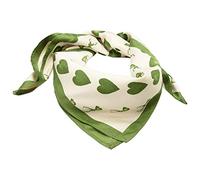 Alpenflüstern Trachten-Nickituch Hirschkreisel grün ATX043