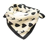 Alpenflüstern Trachten-Nickituch Hirschkreisel schwarz ATX043