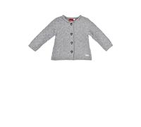Alpenglück Bondi Mädchen Trachten Strickjacke 86852 - Grau - Herzdetails - Perfekt zu Dirndl, für Oktoberfest, Alltag & Festliche Anlässe (DE/NL/SE/PL, Numerisch, 104, Regular, Grau)