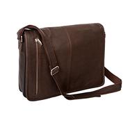Alpenleder Laptop-Tasche ATLANTA 15 Zoll, Braun