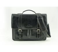 Alpenleder Messenger Bag OHIO ebenholz