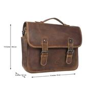 Alpenleder Messenger Bag TOURER wild camel